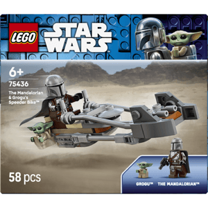 LEGO Star Wars The Mandalorian & Grogu’s Speeder Bike 75436